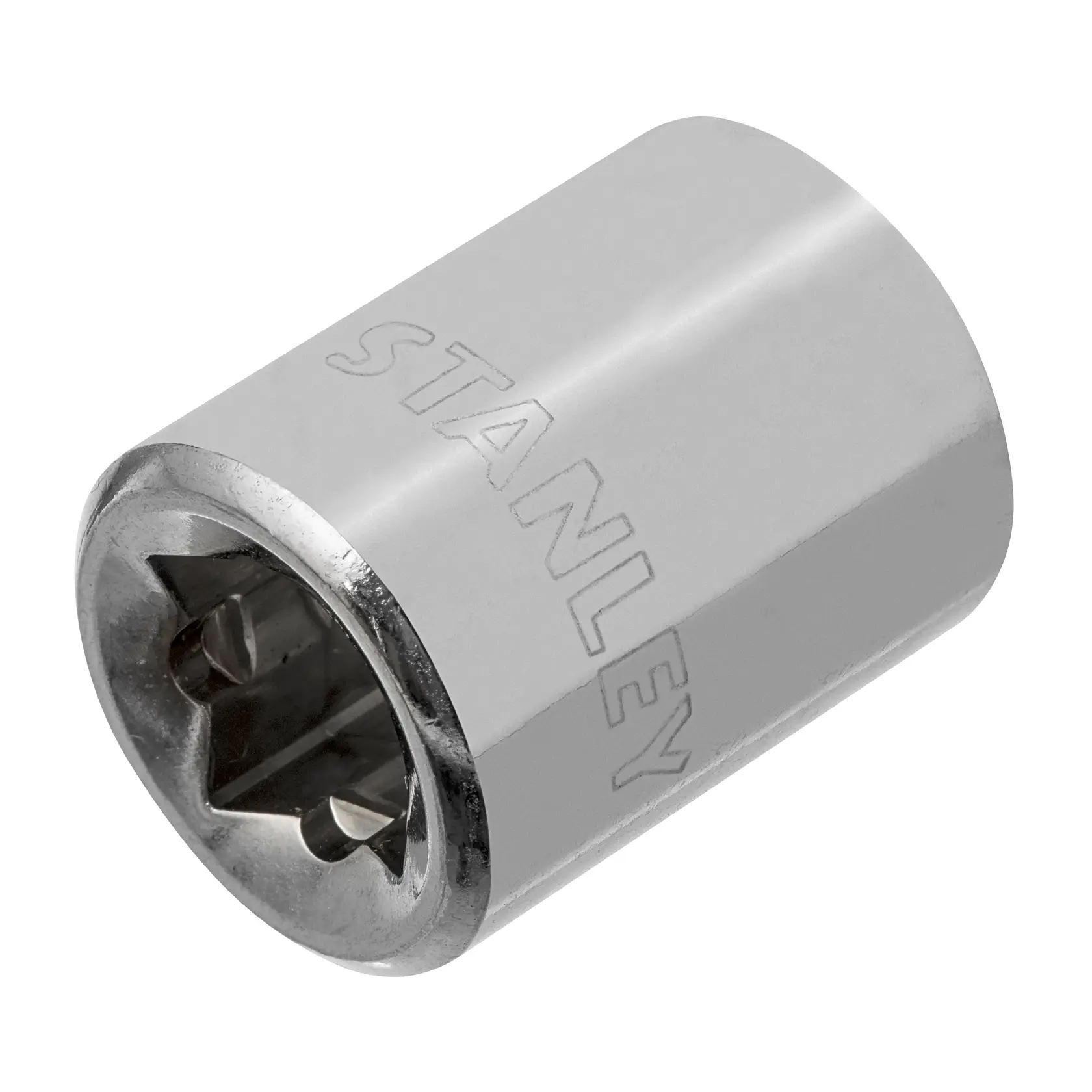 Stanley 4-86-309 cubeta cromada, ángulo lateral, con marca grabada, accesorio de herramienta para llaves